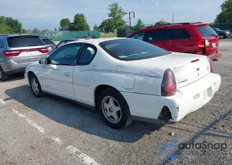 2003 Chevrolet Monte Carlo Ls z USA, uszkodzony, nr VIN 2G1WW12E939108756